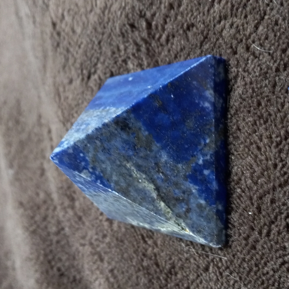 Gemstone healing stone pyramid 89 gram lapis Lazuli - Picture 4 of 6